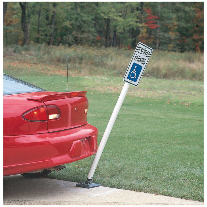 Brady 103570, Heavy Duty Flexible Sign Post, 5' H x 8" W x 8" D, Polypropylene MTESolutions