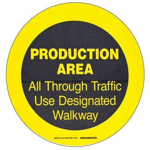 Brady 104513 Floor Safety Sign MTESolutions