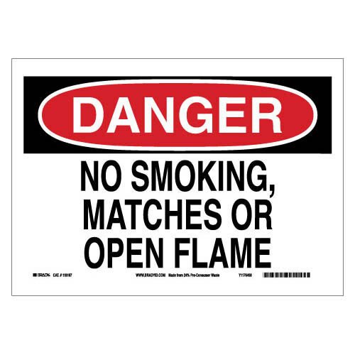 Brady 118197 Eco - Friendly Danger Sign MTESolutions