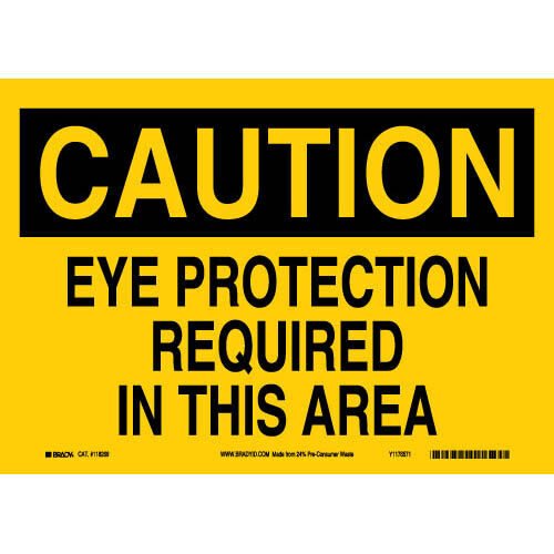 Brady 118269 Eco - Friendly Caution Sign MTESolutions