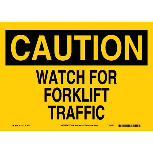 Brady 118283 Eco - Friendly Caution Sign MTESolutions