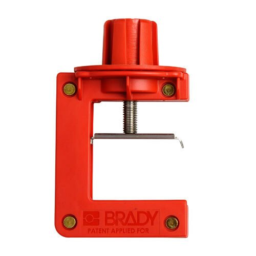 Brady 121504 Butterfly Valve Lockout - Small MTESolutions
