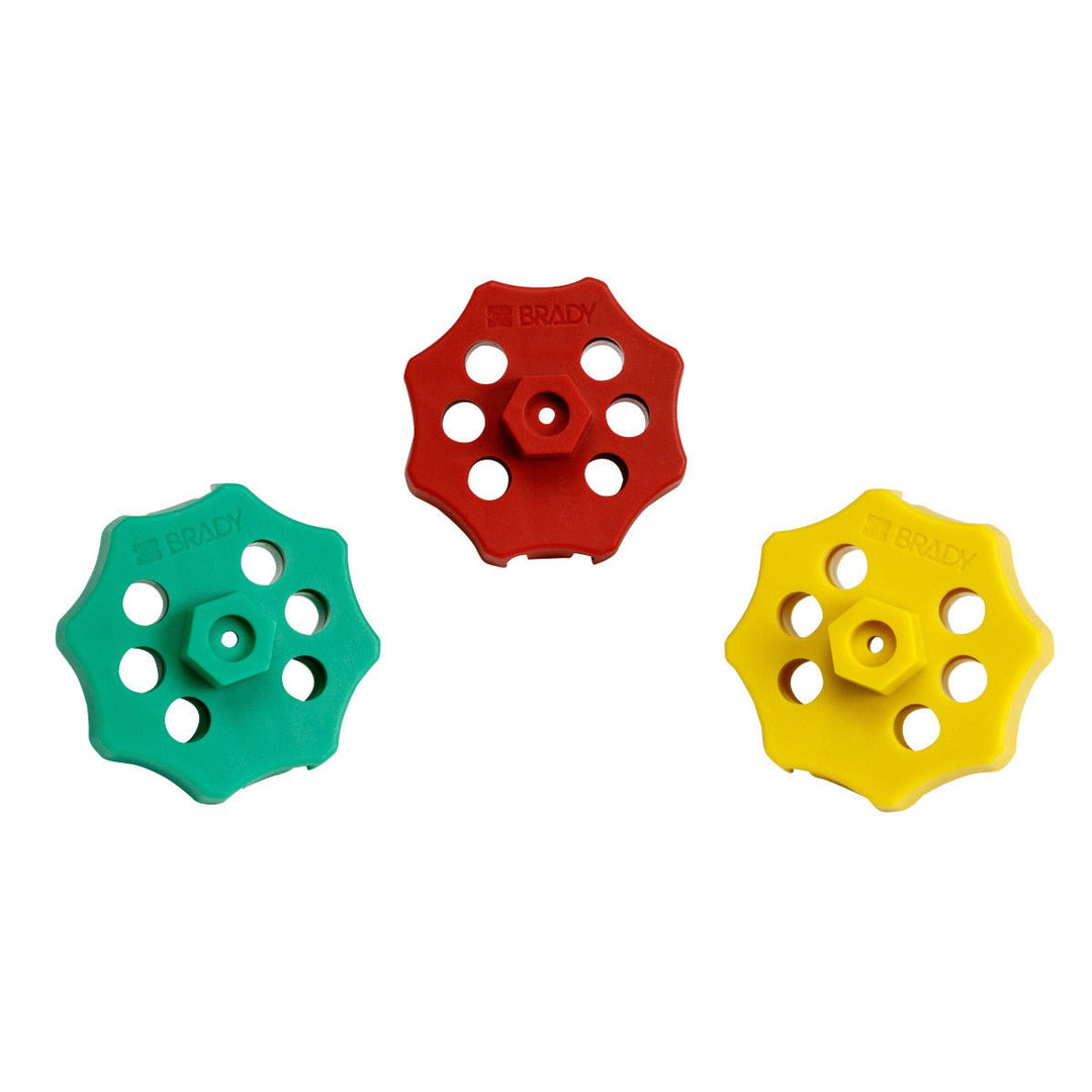 Brady 122249, Double Hex Green Spin Lockout without Cable MTESolutions
