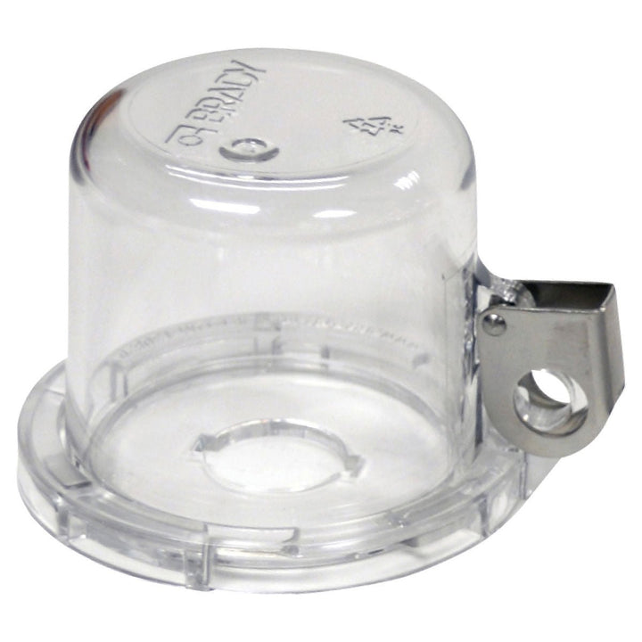 Brady 139793, Clear Push Button Lockout, Small Base + Short Cover, Button 16mm MTESolutions