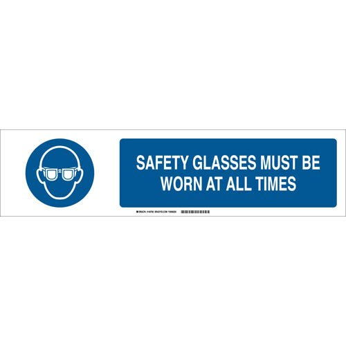 Brady 140785 Safety Sign Slider Inserts MTESolutions