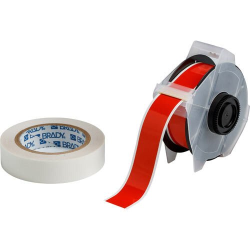 Brady 142166 Globalmark Red 1.25" Toughstripe Labels With Overlaminate MTESolutions