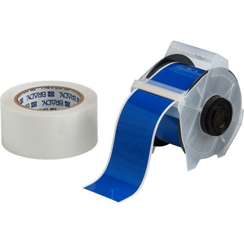 Brady 142168 Globalmark Blue 2.25" Toughstripe Labels With Overlaminate MTESolutions