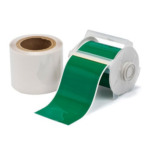 Brady 142173 Globalmark Green 4" Toughstripe Labels With Overlaminate MTESolutions