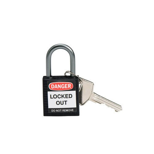 Brady 143166 Black Compact Safety Lock MTESolutions