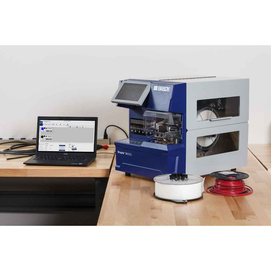 Brady 149242 Wraptor A6500 Wrap Printer Applicator with Product and Wire ID Software Suite MTESolutions