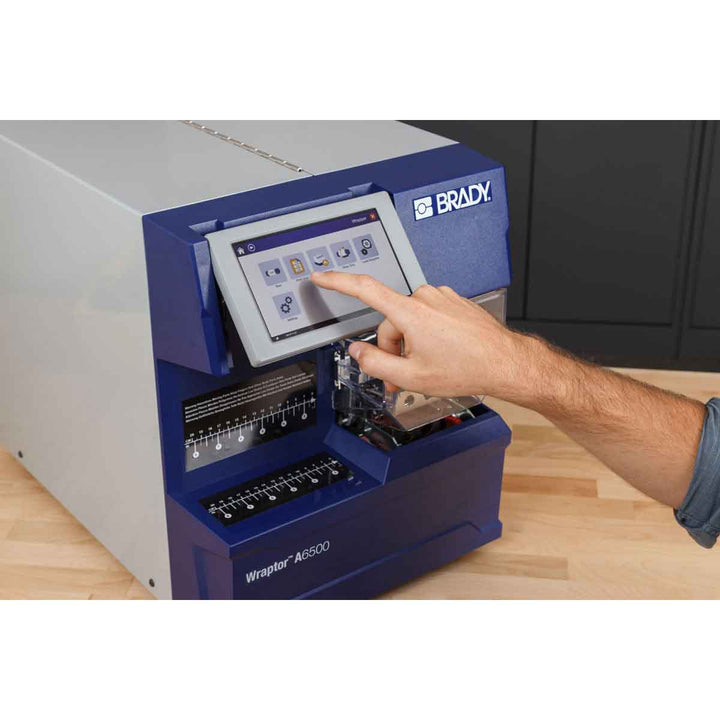 Brady 149242 Wraptor A6500 Wrap Printer Applicator with Product and Wire ID Software Suite MTESolutions