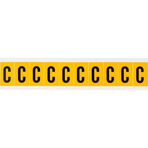 Brady 1530 - C 15 Series Indoor - Outdoor Numbers & Letters MTESolutions