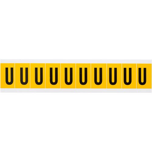 Brady 1530 - U 15 Series Indoor - Outdoor Numbers & Letters MTESolutions