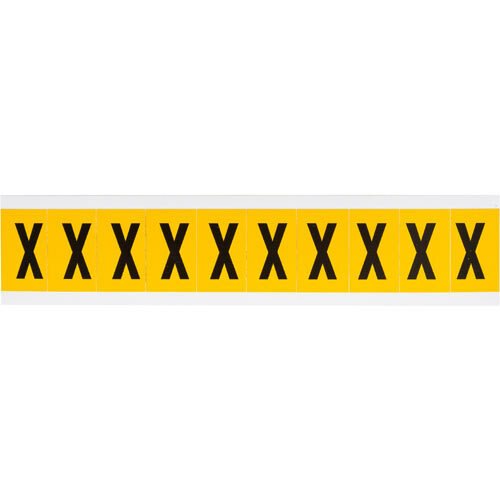 Brady 1530 - X 15 Series Indoor - Outdoor Numbers & Letters MTESolutions