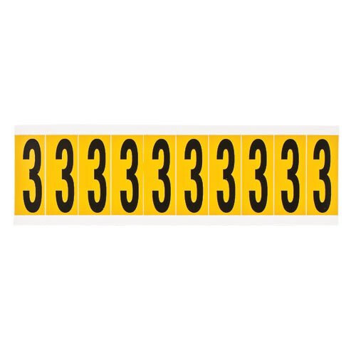 Brady 1534 - 3 15 Series Indoor - Outdoor Numbers & Letters MTESolutions