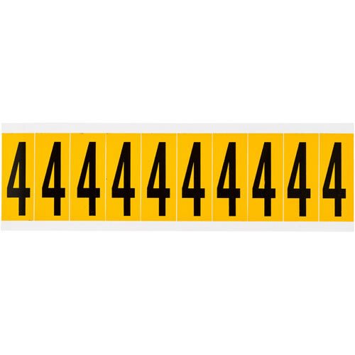 Brady 1534 - 4 15 Series Indoor - Outdoor Numbers & Letters MTESolutions