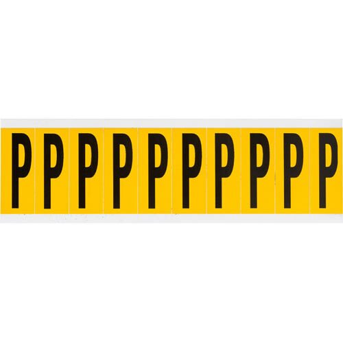 Brady 1534 - P 15 Series Indoor - Outdoor Numbers & Letters MTESolutions