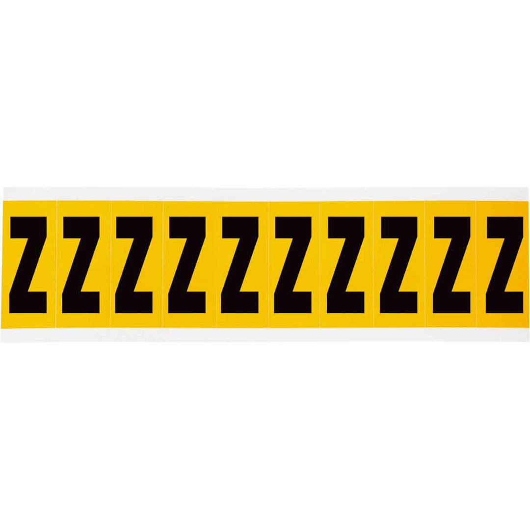Brady 1534 - Z 15 Series Indoor - Outdoor Numbers & Letters, Letter Z MTESolutions