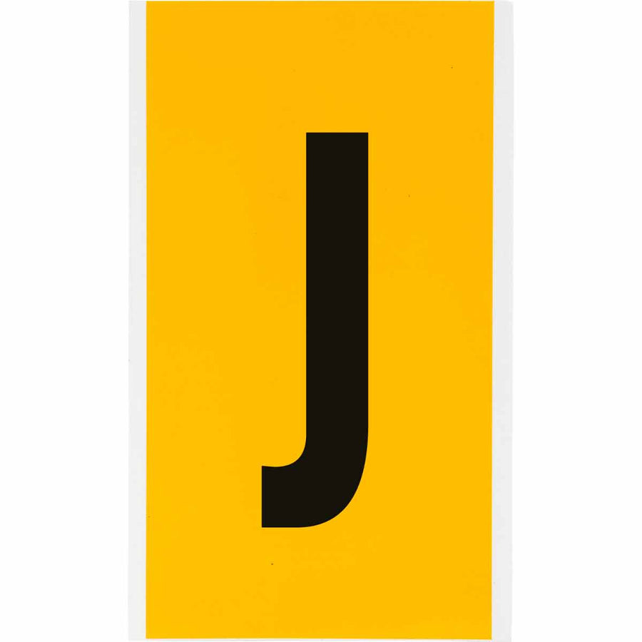 Brady 1570 - J 15 Series Indoor - Outdoor Numbers & Letters, 6 in, Letter J MTESolutions