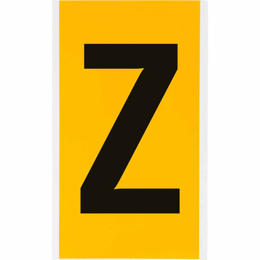 Brady 1570 - Z 15 Series Indoor - Outdoor Numbers & Letters, 6 in, Letter Z MTESolutions