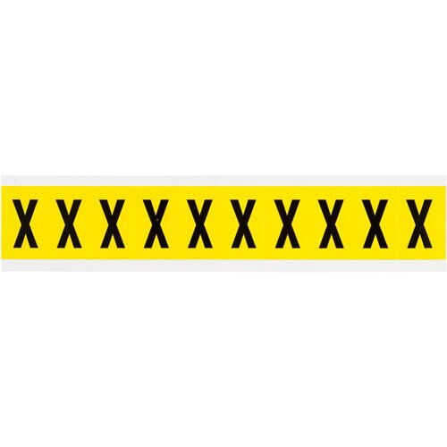 Brady 3430 - X 34 Series Indoor Numbers And Letters MTESolutions