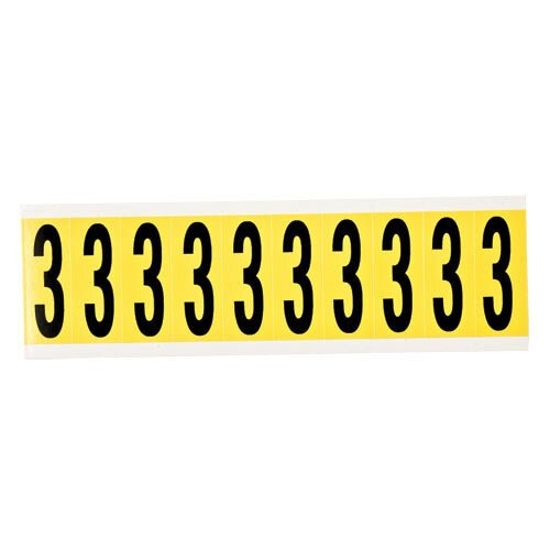 Brady 3440 - 3 34 Series Indoor Numbers And Letters MTESolutions