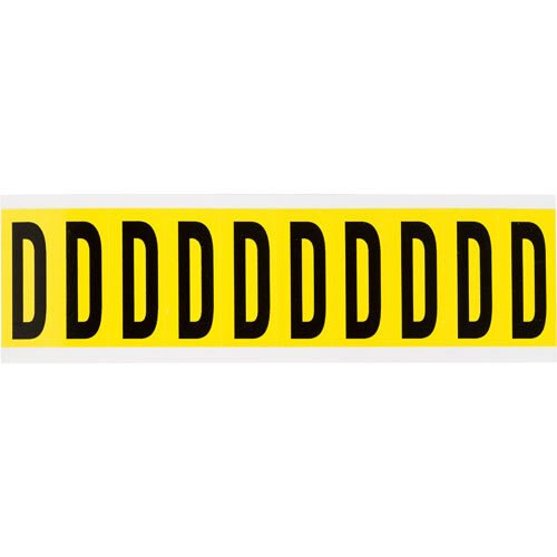 Brady 3440 - D 34 Series Indoor Numbers And Letters MTESolutions