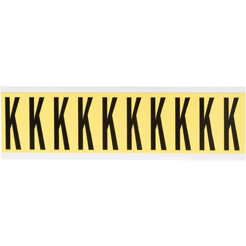 Brady 3440 - K 34 Series Indoor Numbers And Letters MTESolutions