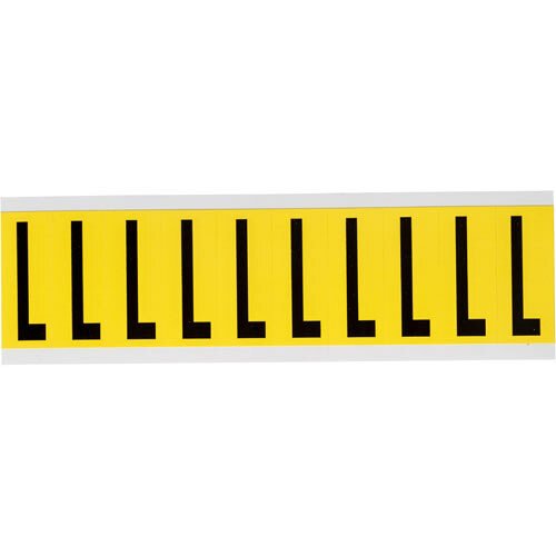 Brady 3440 - L 34 Series Indoor Numbers And Letters MTESolutions