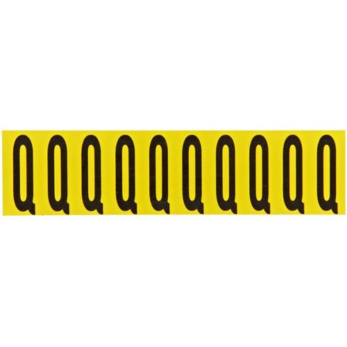 Brady 3440 - Q 34 Series Indoor Numbers And Letters MTESolutions