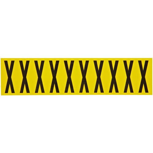 Brady 3440 - X 34 Series Indoor Numbers And Letters MTESolutions