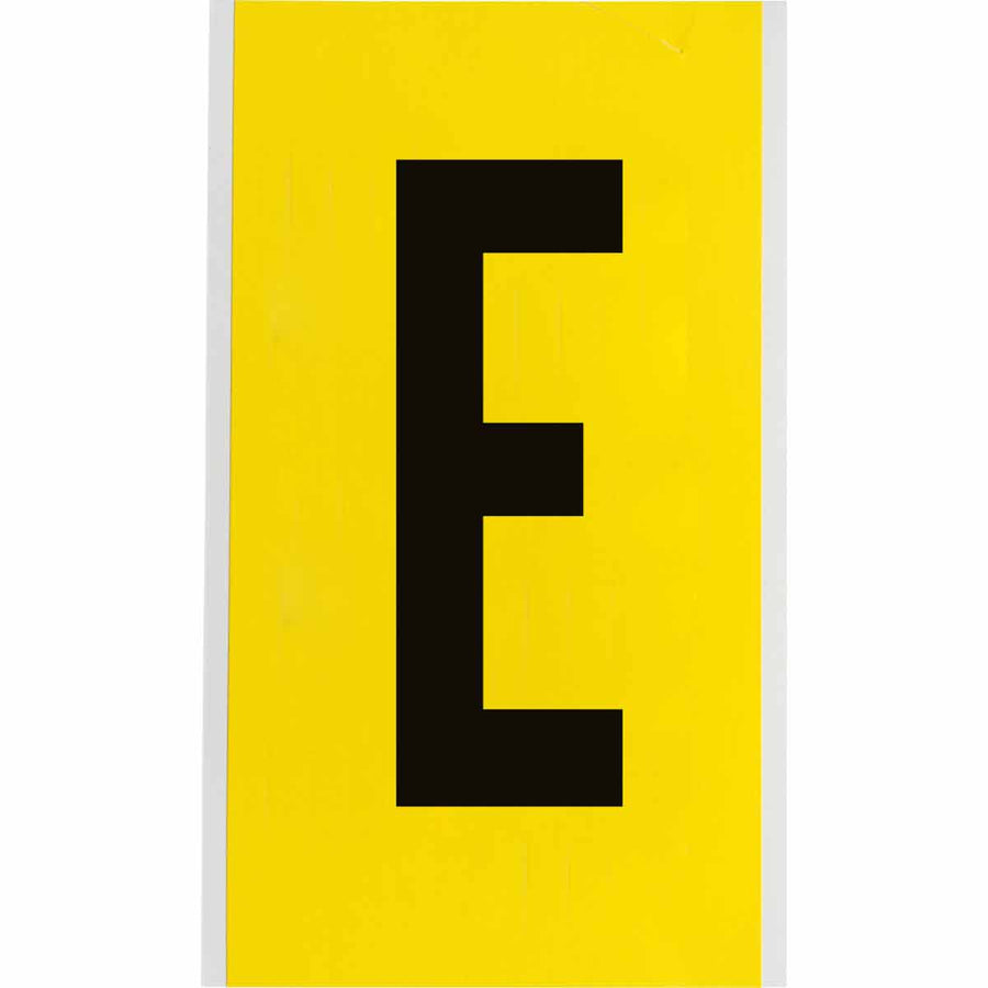Brady 3470 - E 34 Series Indoor Repositionable Numbers And Letters, 6 in, Letter E MTESolutions