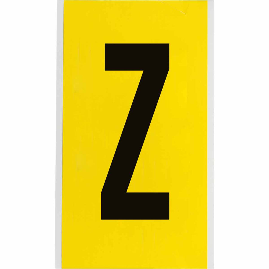 Brady 3470 - Z 34 Series Indoor Repositionable Numbers And Letters, 6 in, Letter Z MTESolutions