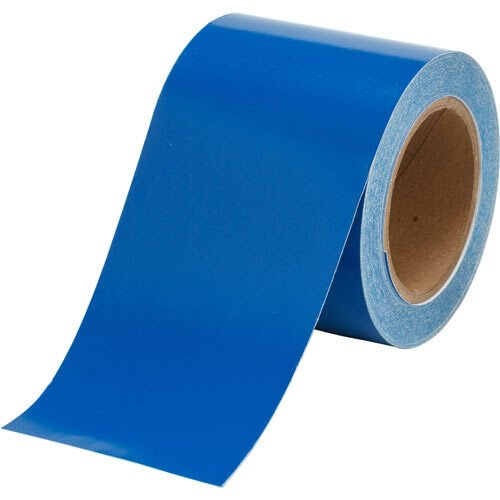 Brady 36289 Pipe Banding Tape - Blue Vinyl 4 in x 30 yd 