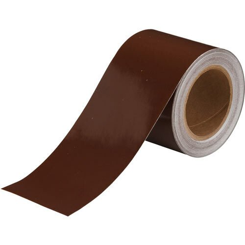 Brady 36315 Pipe Banding Tape - Brown Vinyl 4 in x 30 yd MTESolutions