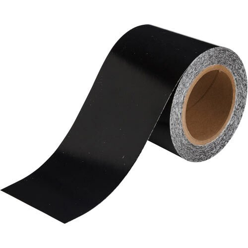 Brady 36316 Pipe Banding Tape - Black Vinyl 4 in x 30 yd MTESolutions