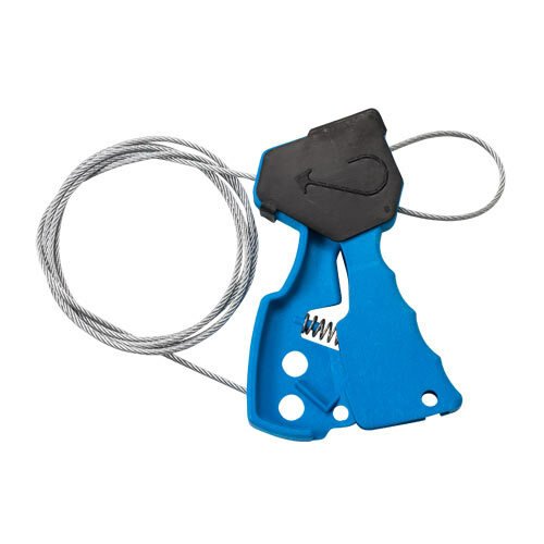 Brady 45191, Original Cable Lockout with 6' Cable, Blue MTESolutions