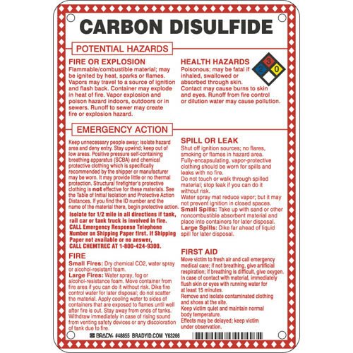 Brady 48855 Hazardous Material Sign MTESolutions