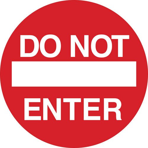 Brady 49801 Floor Safety Sign MTESolutions