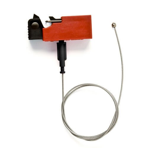 Brady 51252, Snap - On Lockout w/ 2" Cable MTESolutions