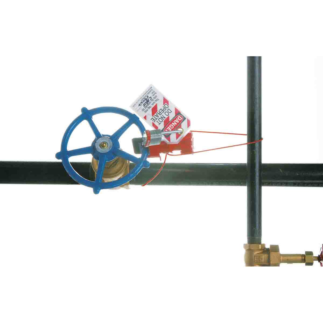 Brady 51395, Universal Valve Lockout Component - Cable Attachment with 8' Sheathed Cable MTESolutions