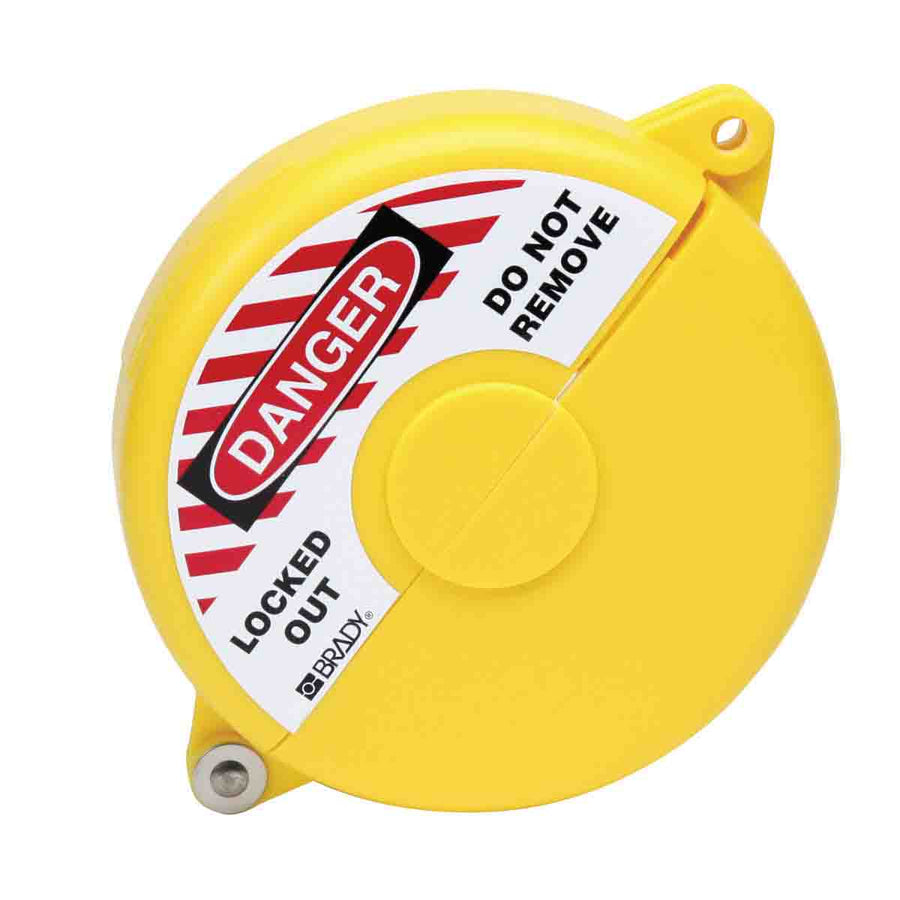 Brady 65592 Medium Gate Valve Lockout, Valve Wheel Diameter Range 5 - 6.5 inch MTESolutions
