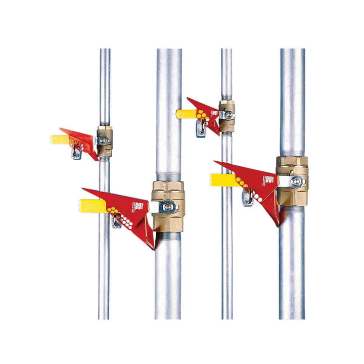 Brady 65669 Large Ball Valve Lockout, Valve Size Range 1.25 - 3 inch MTESolutions