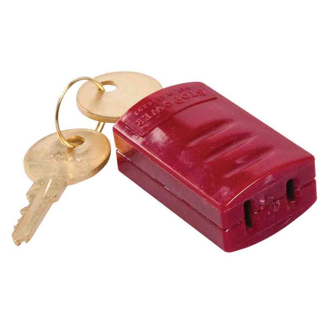 Brady 65673, Stopower Plug Lockout, Red MTESolutions