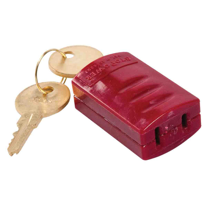 Brady 65673, Stopower Plug Lockout, Red MTESolutions