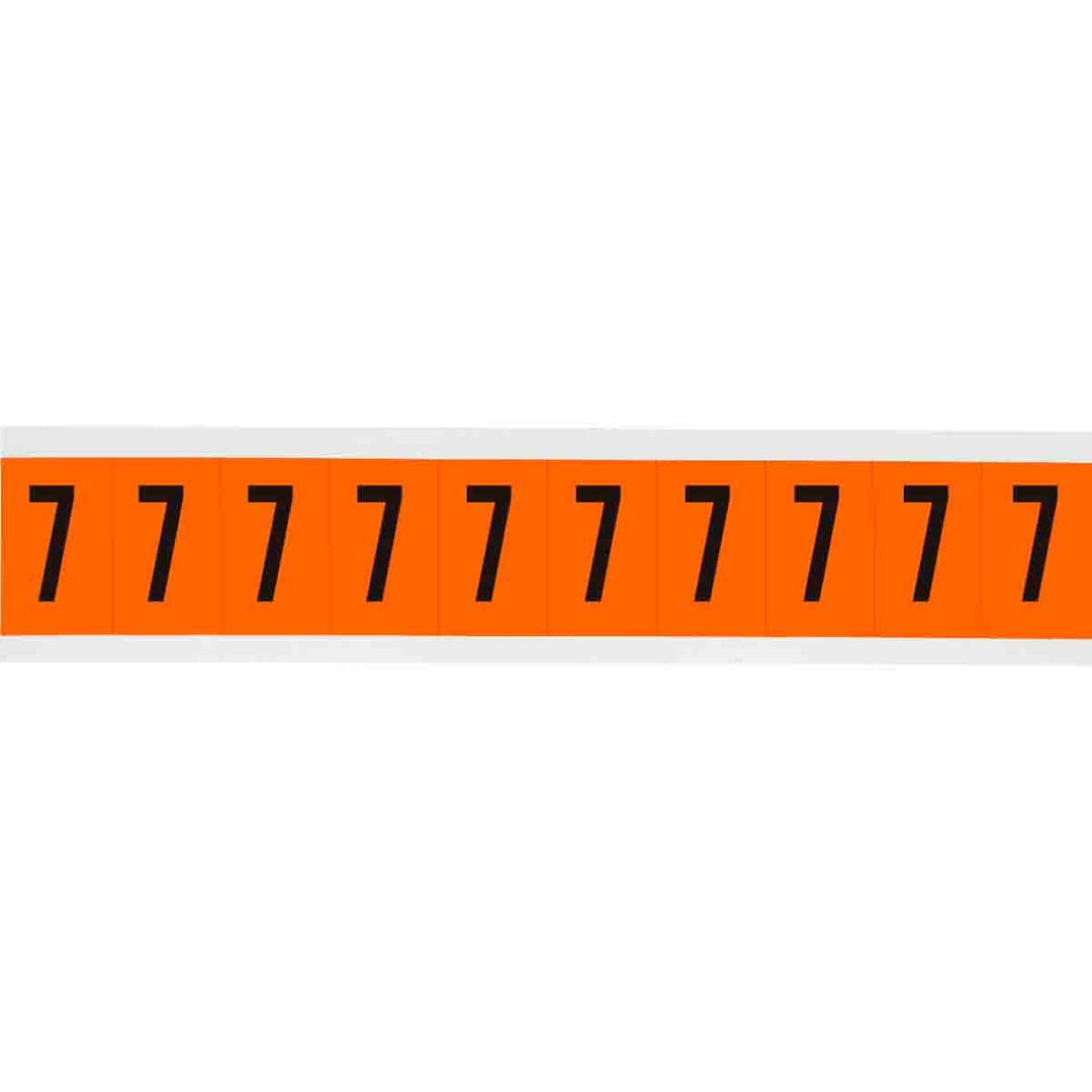 Brady 6570 - 7 APWA Outdoor Utility Numbers & Letters, 2 in, Number 7 MTESolutions