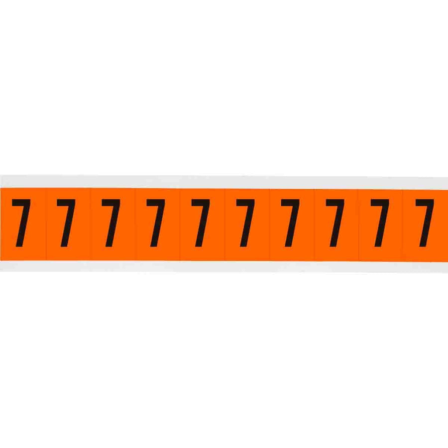 Brady 6570 - 7 APWA Outdoor Utility Numbers & Letters, 2 in, Number 7 MTESolutions