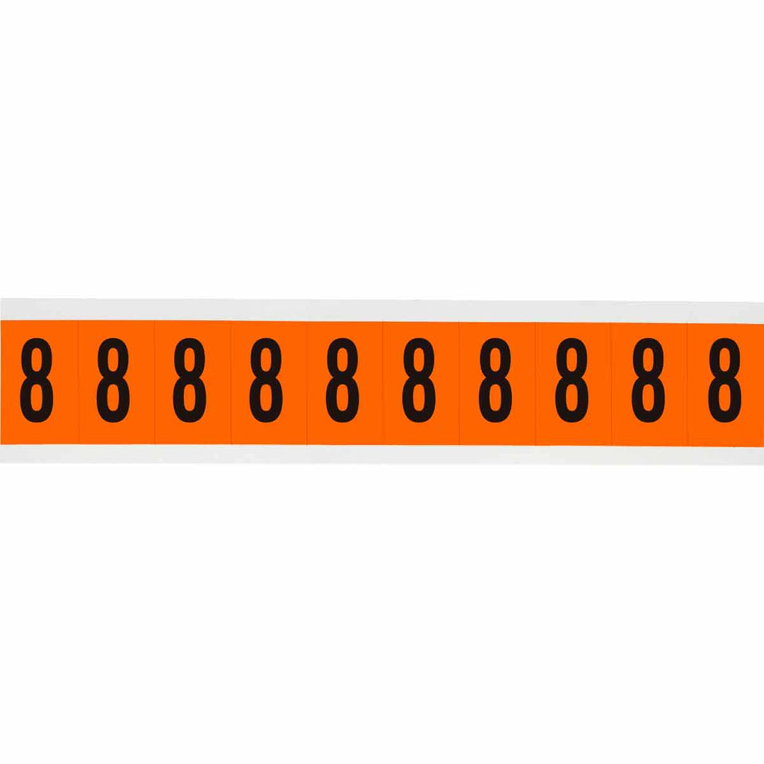 Brady 6570 - 8 APWA Outdoor Utility Numbers & Letters, 2 in, Number 8 MTESolutions
