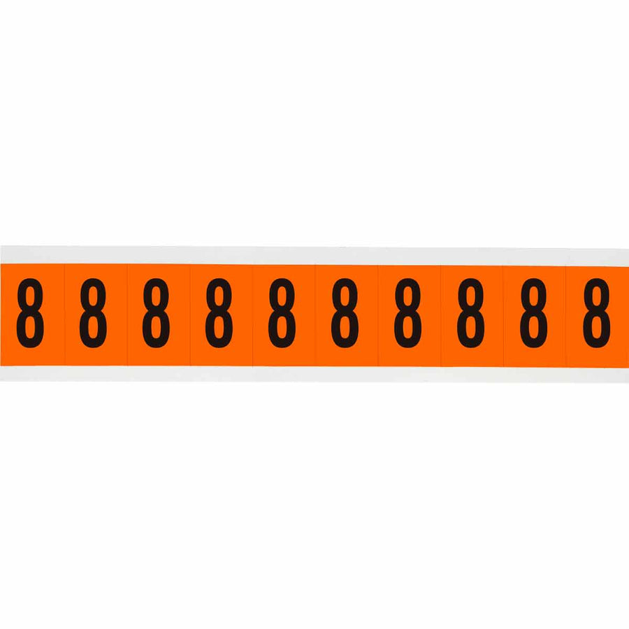 Brady 6570 - 8 APWA Outdoor Utility Numbers & Letters, 2 in, Number 8 MTESolutions
