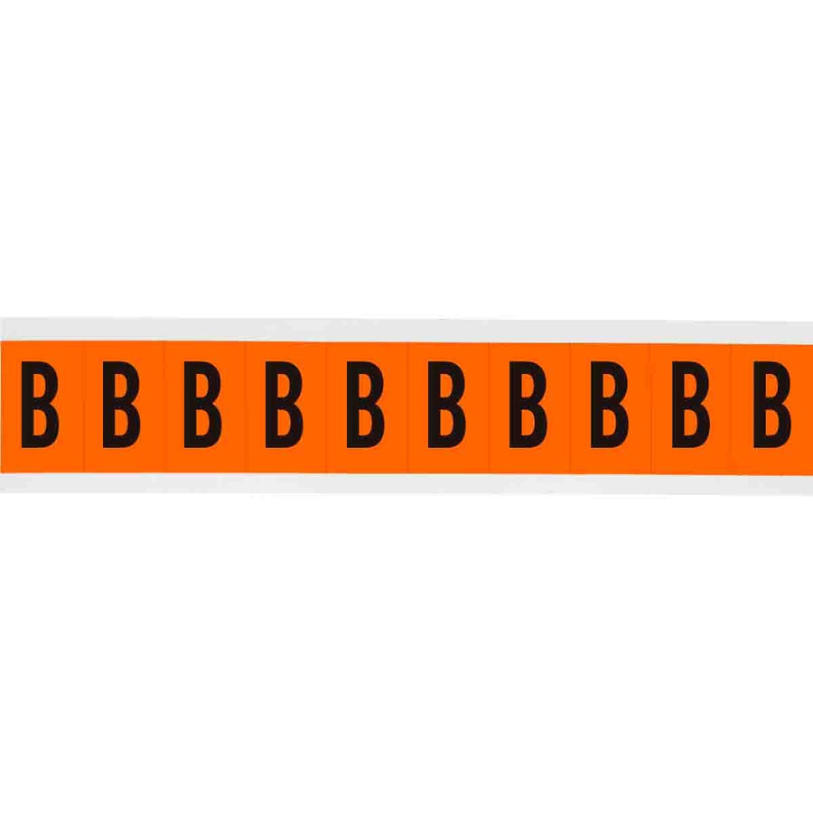 Brady 6570 - B APWA Outdoor Utility Numbers & Letters, 2 in, Letter B MTESolutions
